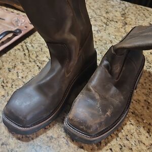 Wolverine Dark Brown Leather Boots
